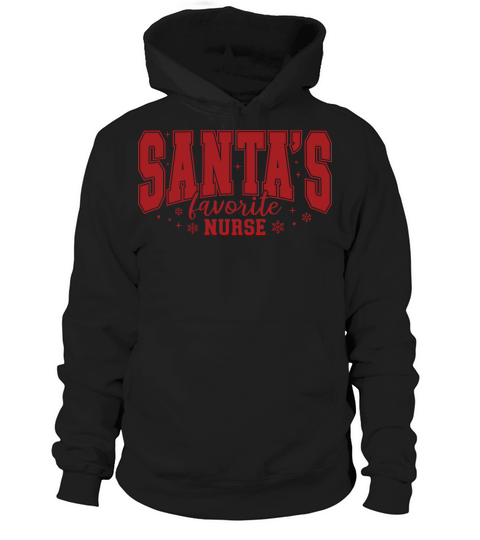 SantasFavoriteNurse 3 Hoodie Unisex