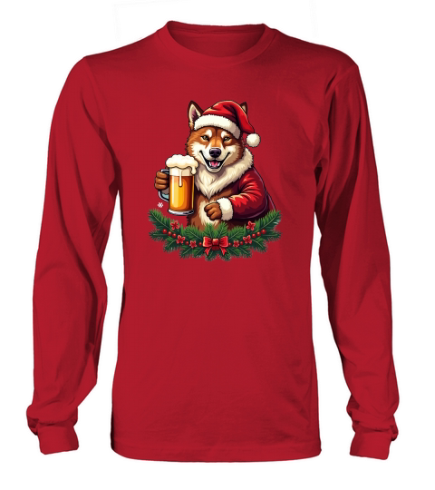 Animal Beer Christmas Sublimation Bundle 10 Long sleeved Unisex