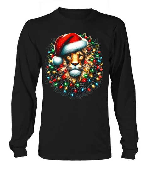 Christmas Lion1 Long sleeved Unisex
