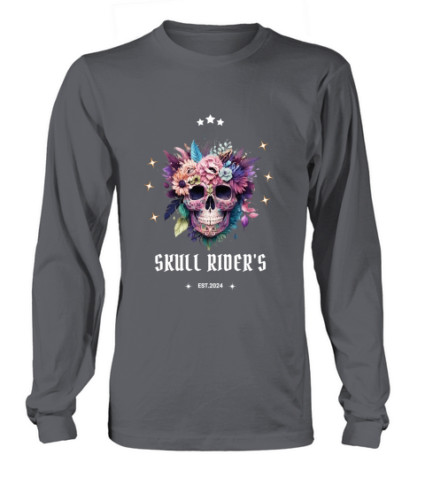 Skull riders  03 Long sleeved Unisex