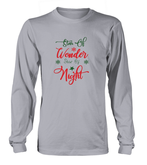 Star Of Wonder Star Of Night Long sleeved Unisex