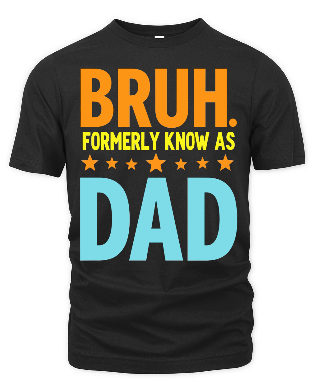 Bruh formerly know as dad Organic Unisex T-shirt