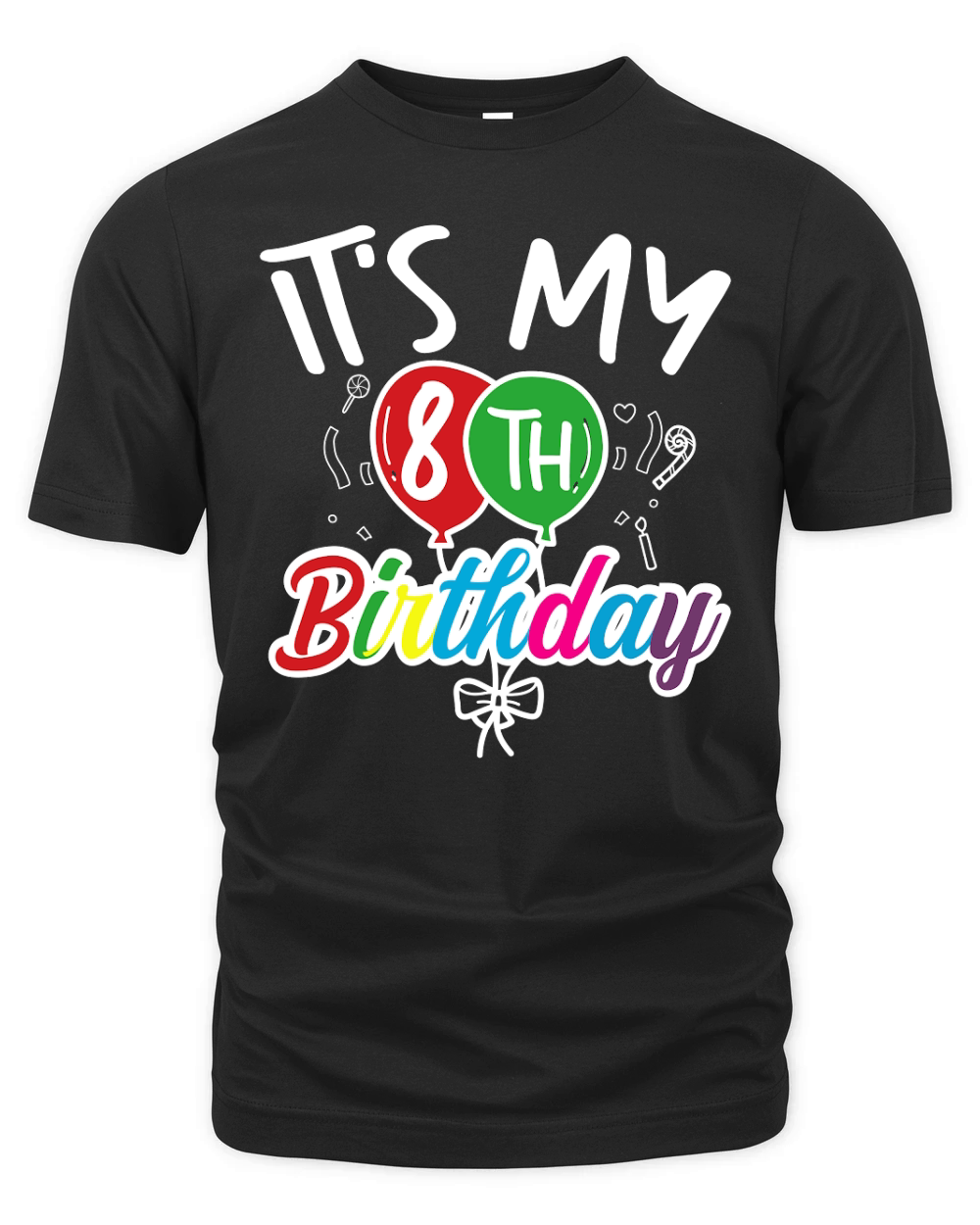 its my 8th birthday Organic Unisex T-shirt