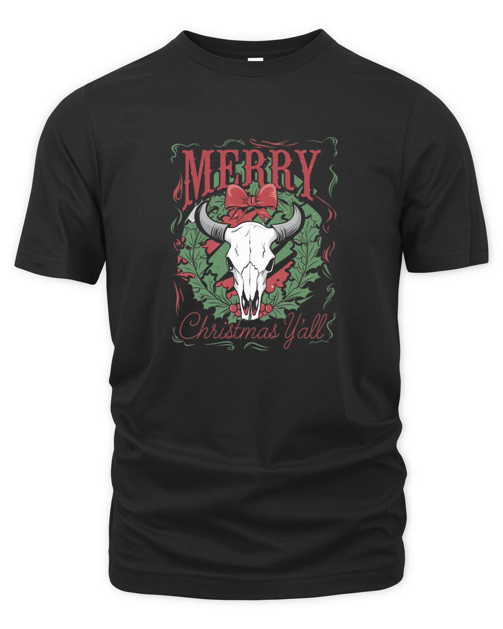Merry christmas yall 9 Organic Unisex T-shirt