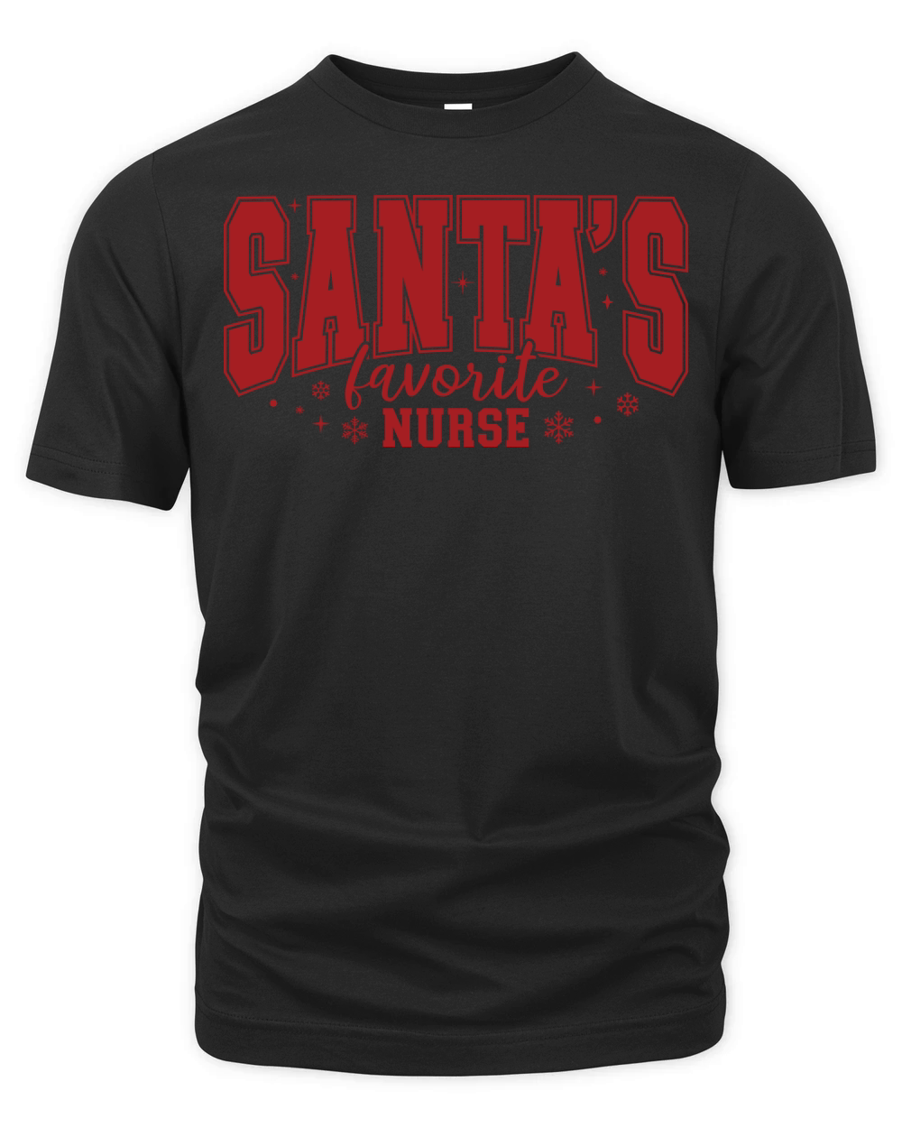 SantasFavoriteNurse 3 Organic Unisex T-shirt