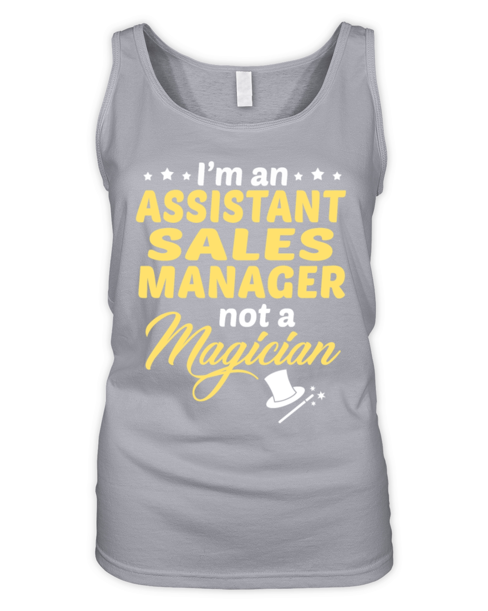 Assistant Sales Manager Organic Women's Tank Top