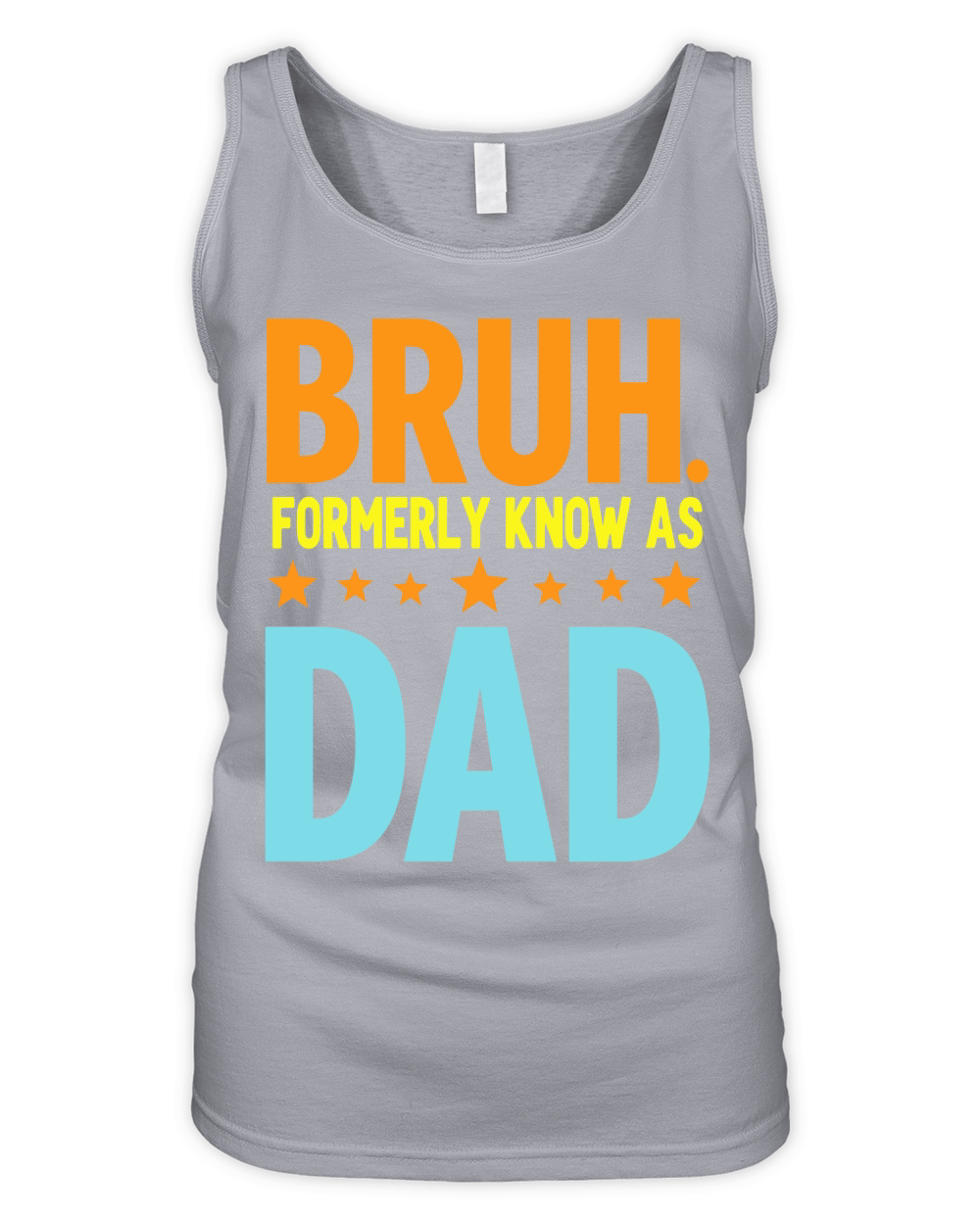 Bruh formerly know as dad Organic Women's Tank Top