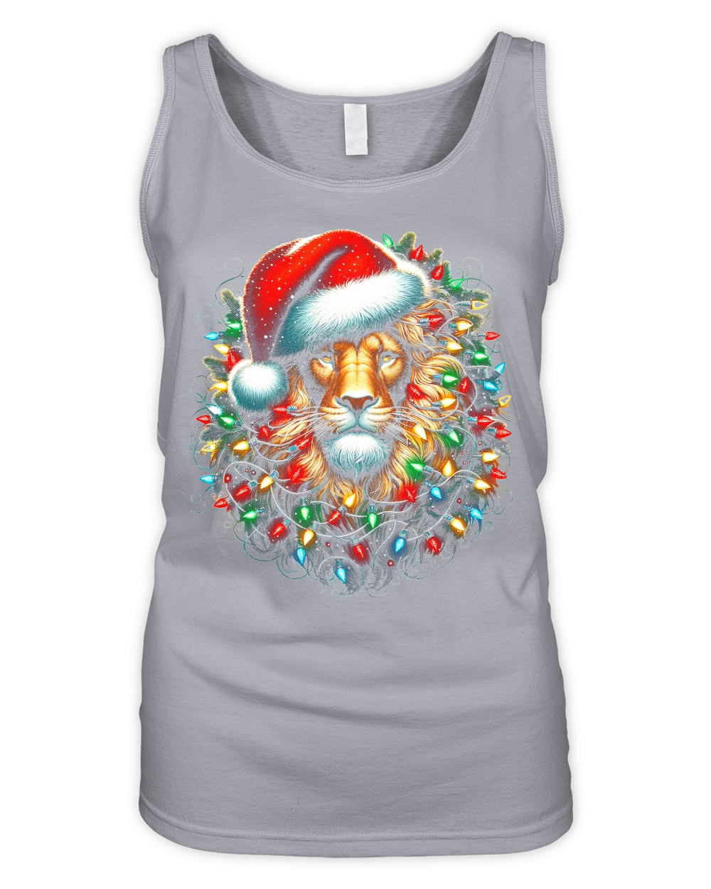 Christmas Lion1 Organic Women's Tank Top