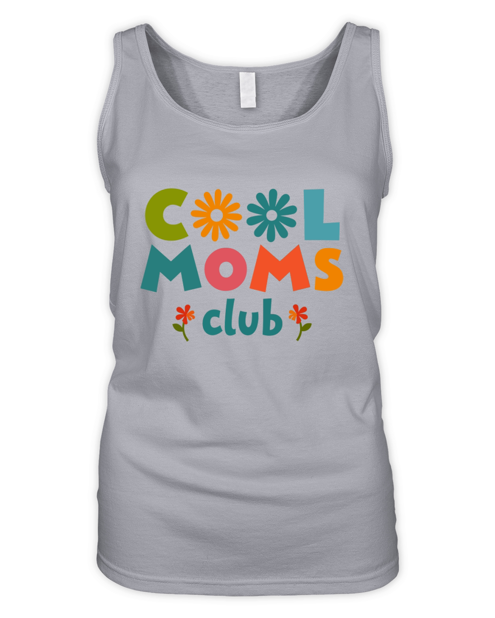 Cool moms club 02 Organic Women's Tank Top