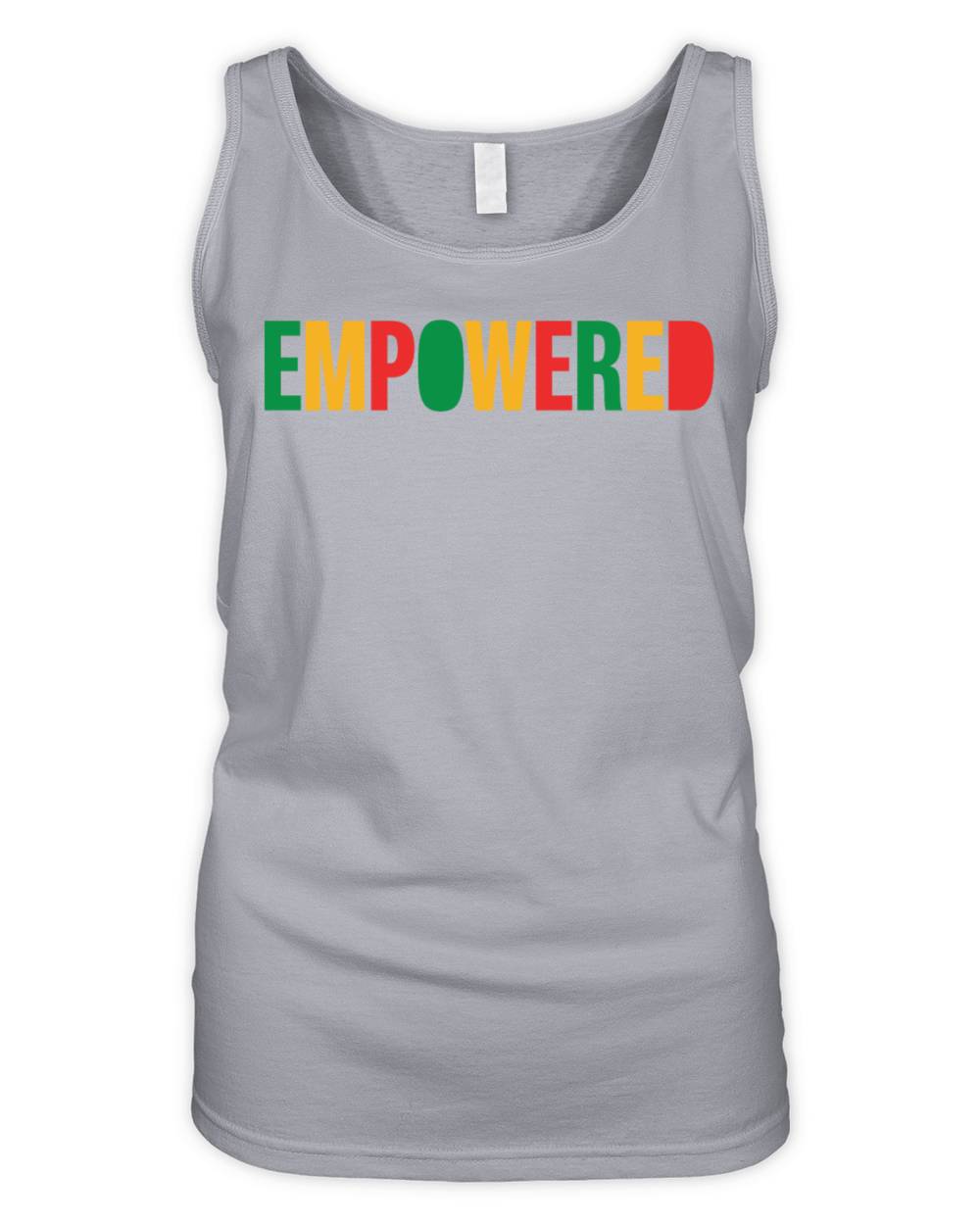 Empowered Black History Month Civil Rights Organic Women's Tank Top