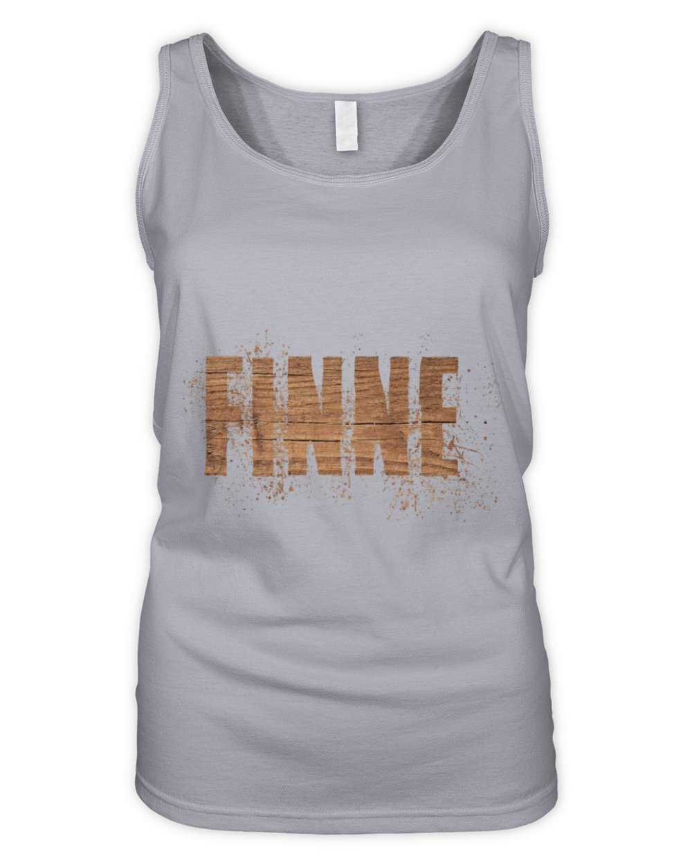 Finne Name Word Organic Women's Tank Top