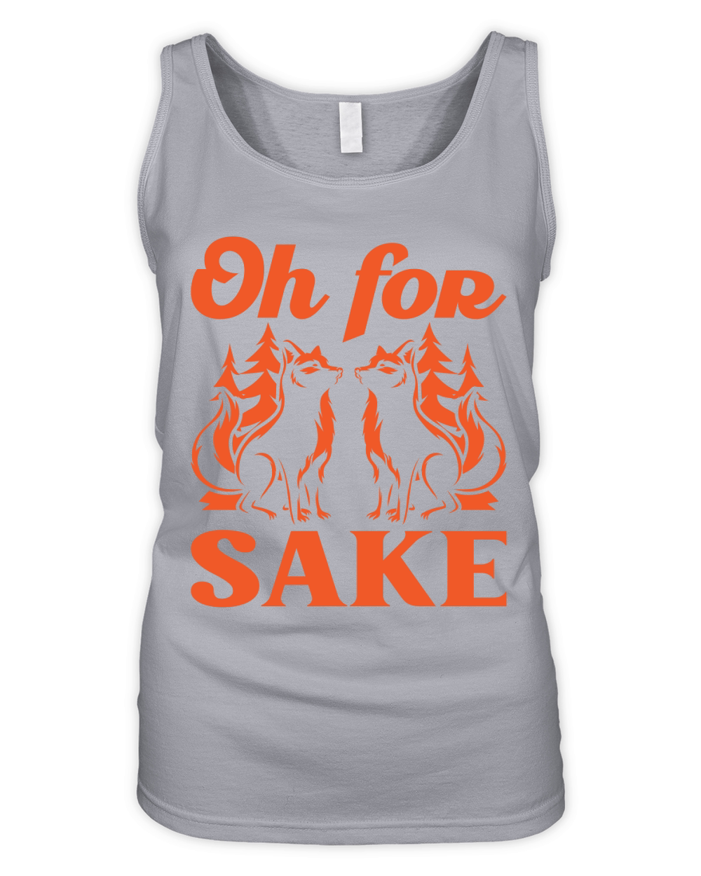 Oh for Fox Sake Organic Women's Tank Top
