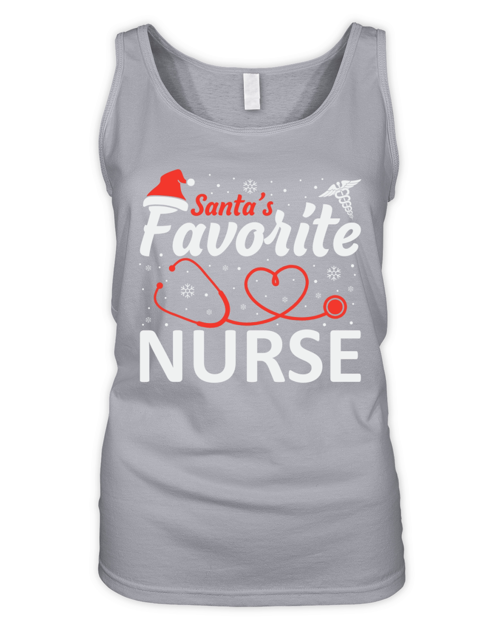 Santas favorite nurse Organic Women's Tank Top