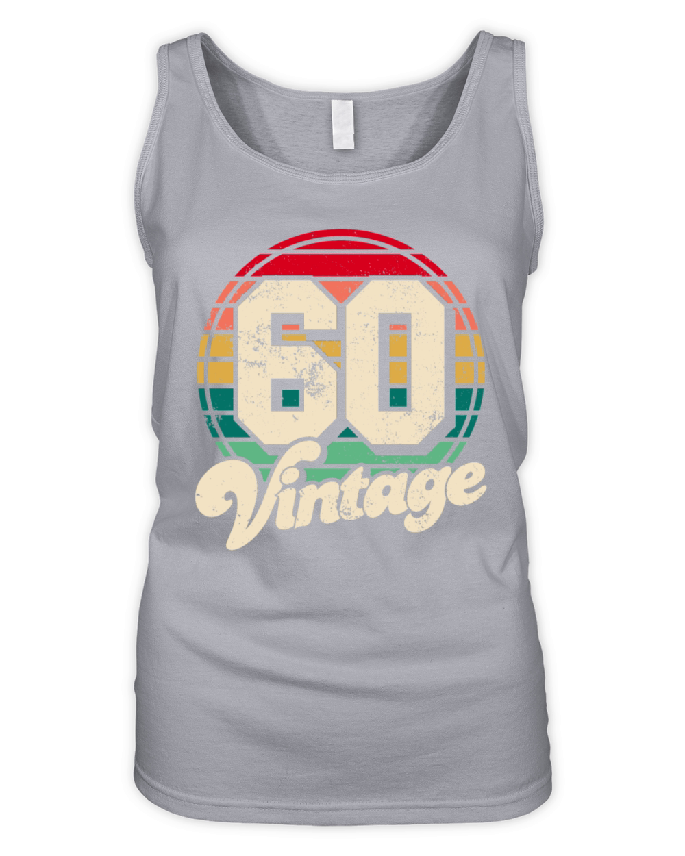 Vintage 1960 birthday gifts Born 60 Bday Gift Organic Women's Tank Top