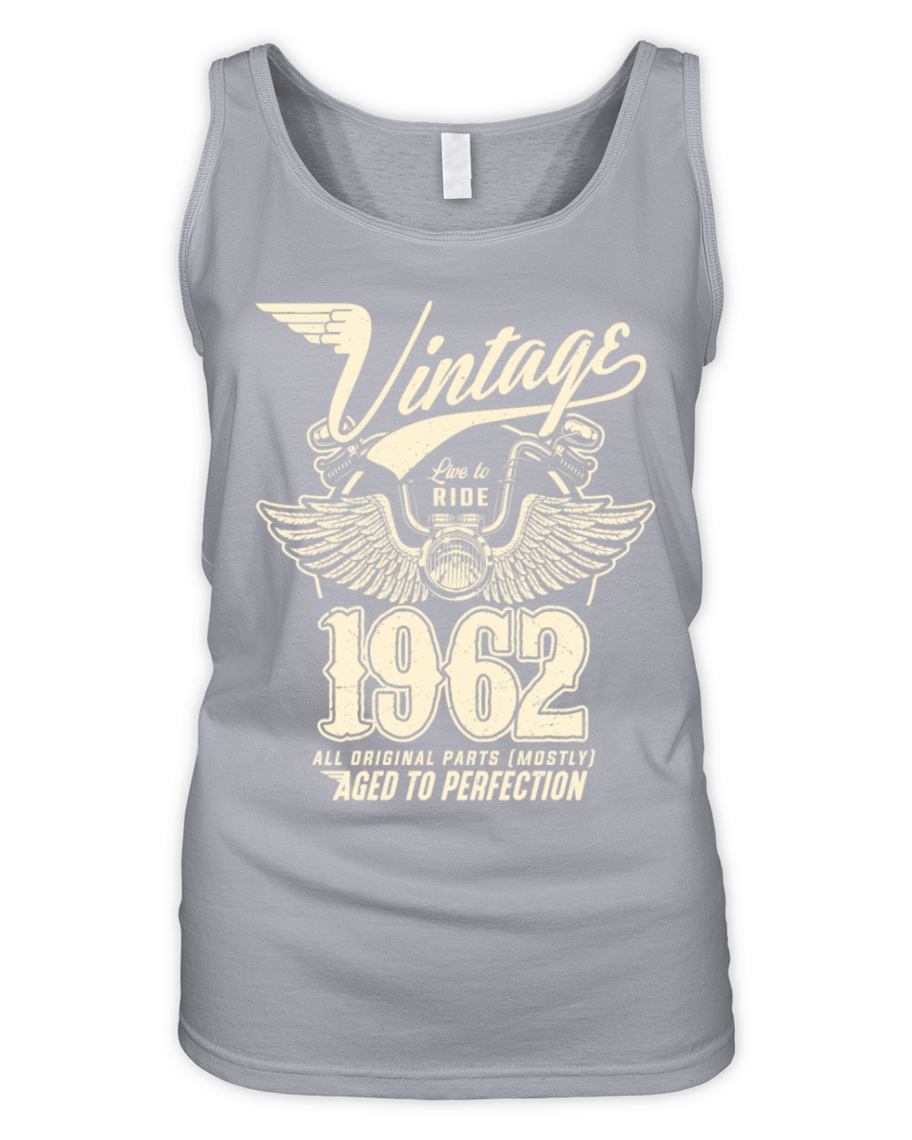 Vintage 1962 - 60 years old - 60th birthday gift Organic Women's Tank Top