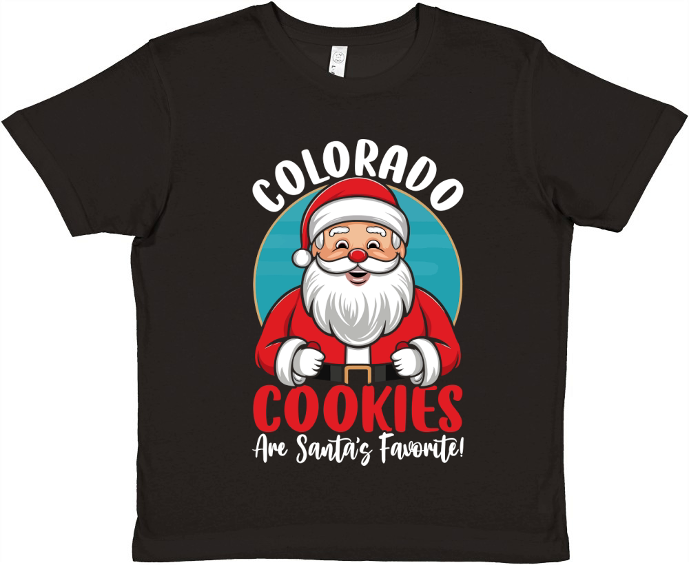 colorado cookies are santas favorite! Premium Kids Crewneck T-shirt
