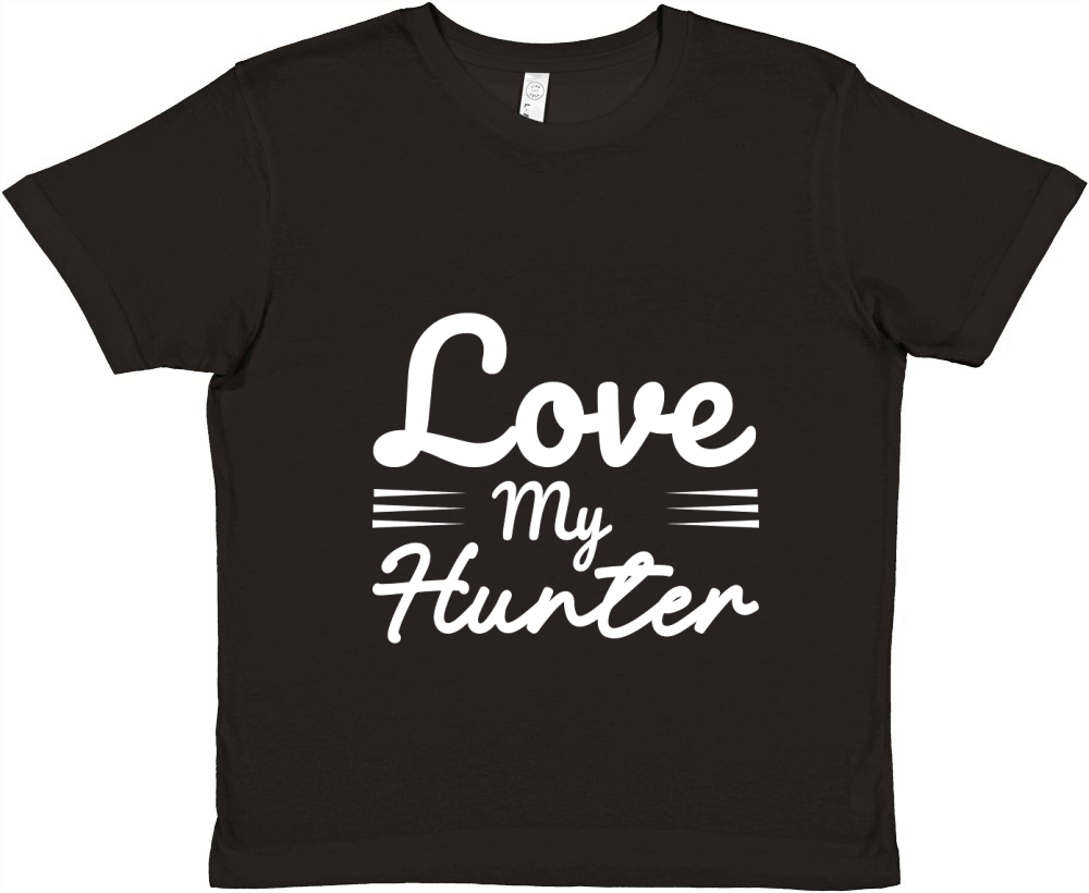 Love my hunter Premium Kids Crewneck T-shirt