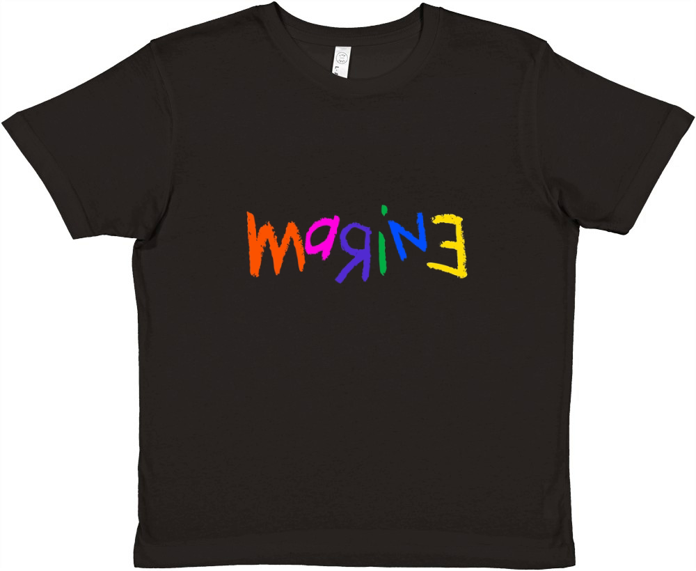 marine crayon  colorful art Premium Kids Crewneck T-shirt