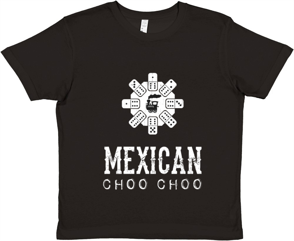Mexican Train Choo Choo Mexican Dominoes Premium Kids Crewneck T-shirt