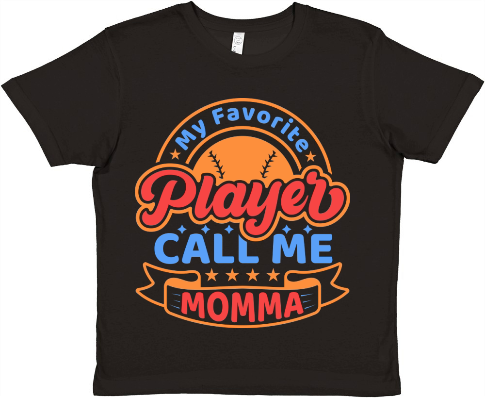 My Favorite Player Call Me Mama 05 Premium Kids Crewneck T-shirt