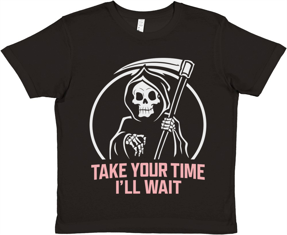 Take Your Time Premium Kids Crewneck T-shirt