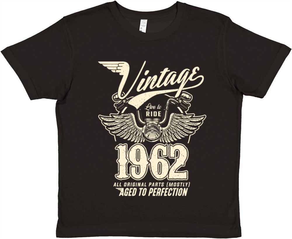 Vintage 1962 - 60 years old - 60th birthday gift Premium Kids Crewneck T-shirt