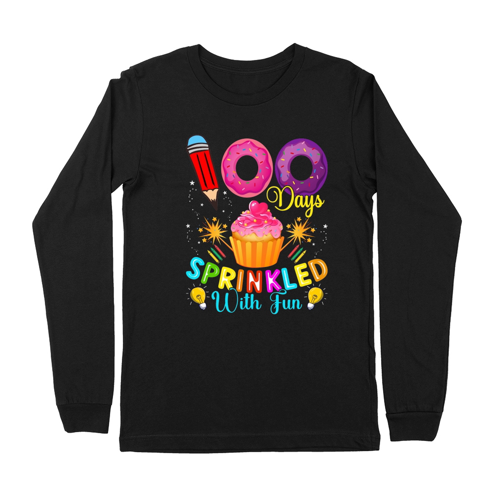 100 Days Sprinkled With Fun Premium Long Sleeve