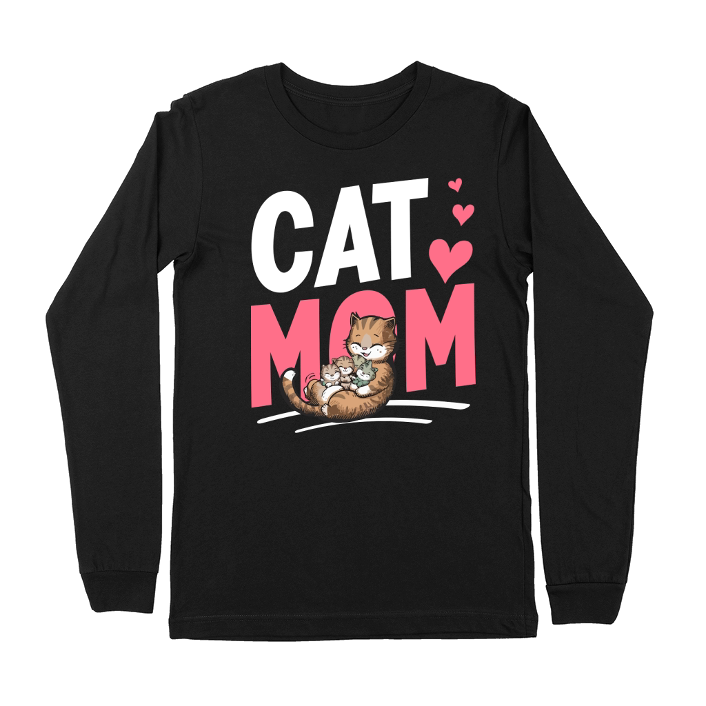 Cat Mom Premium Long Sleeve