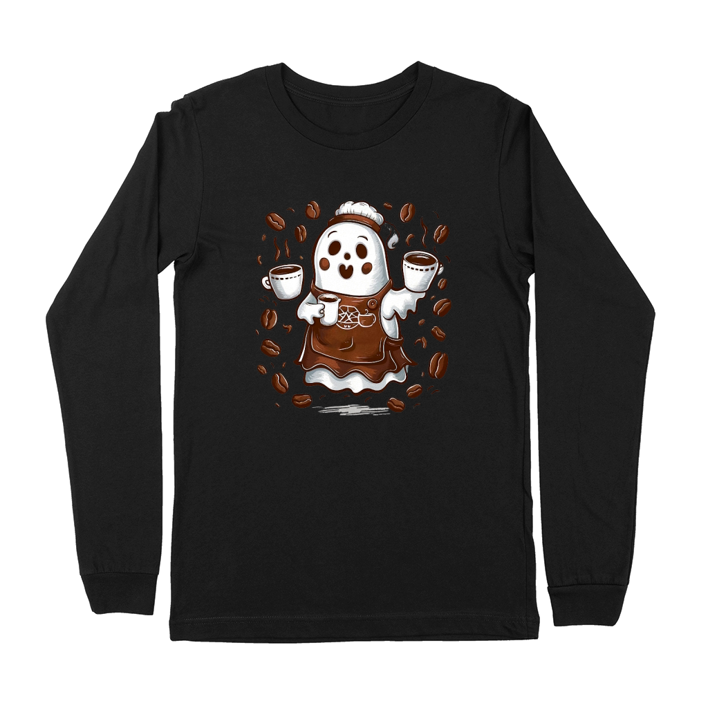 Cute Ghost Boo Halloween 1.02 Premium Long Sleeve