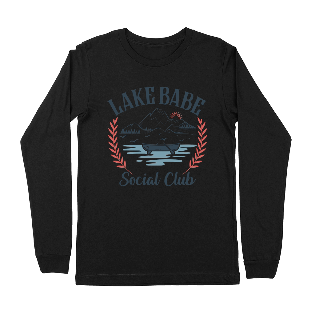 Lake Life Social Club 02 Premium Long Sleeve