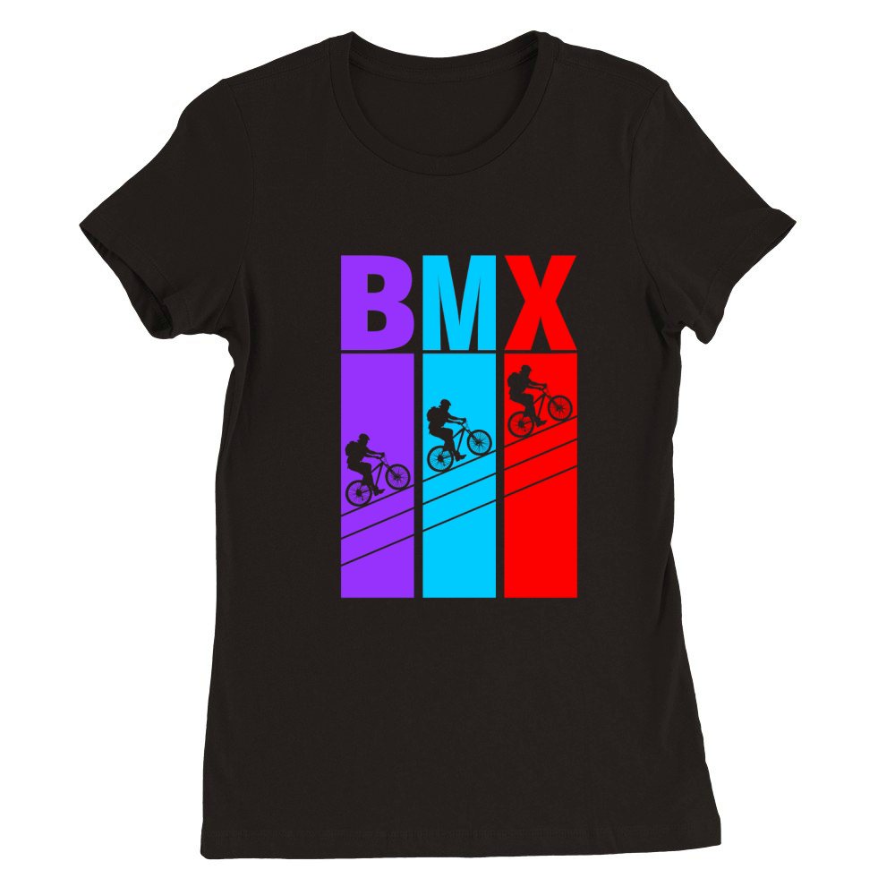 BMX Premium Womens Crewneck T-shirt