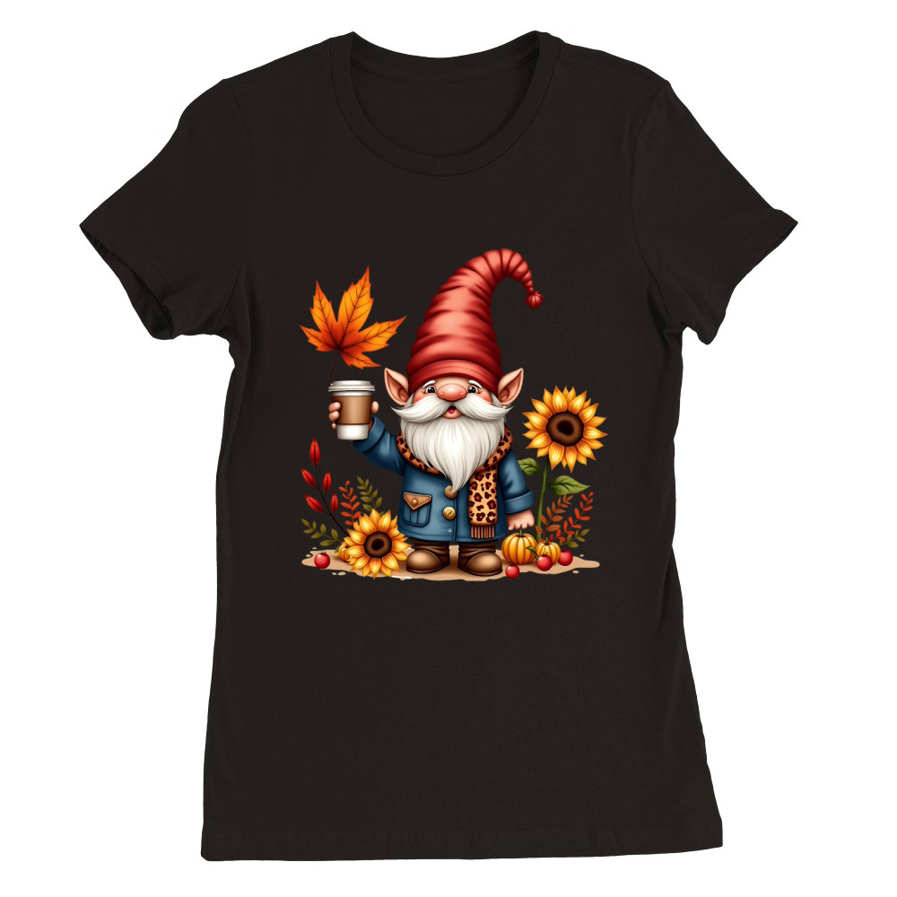 Gnome Sublimation Clipart 10 14 Premium Womens Crewneck T-shirt