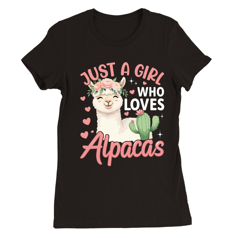 LLama 4 06 Premium Womens Crewneck T-shirt