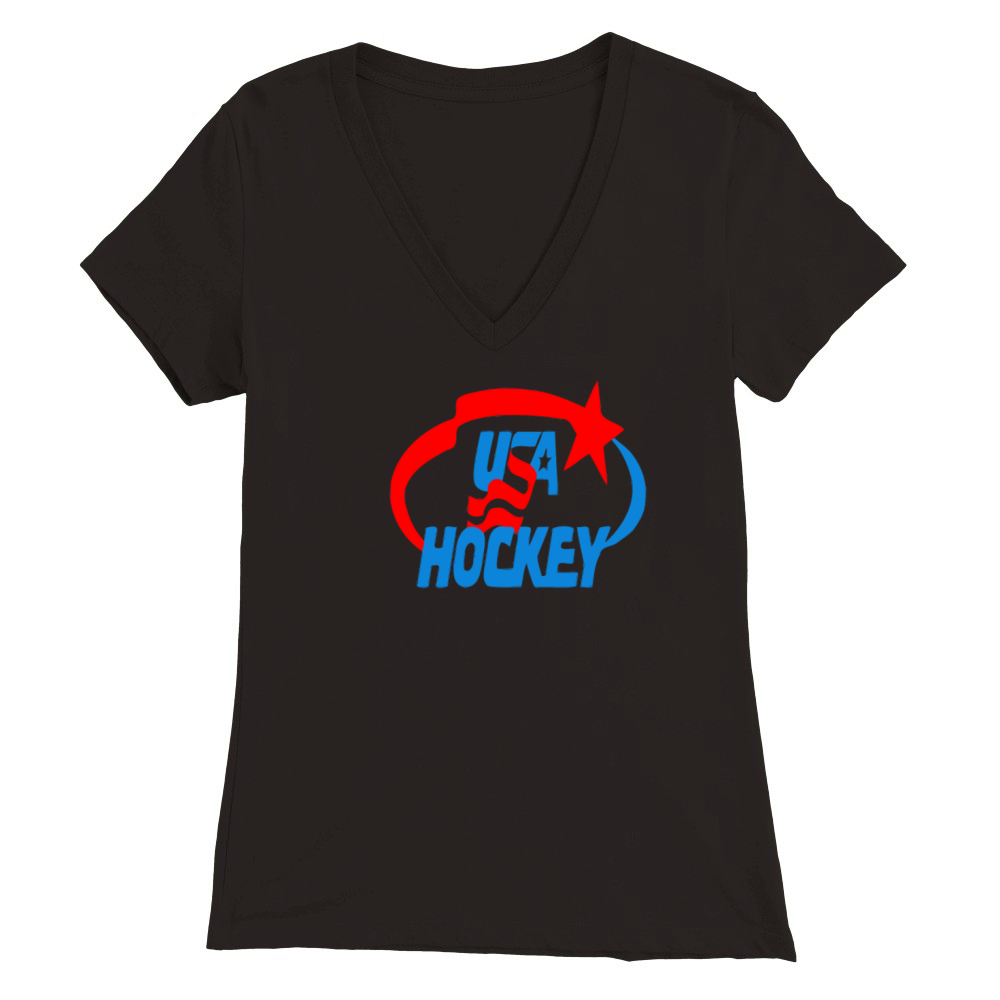 international hockey olympics Premium Womens V-Neck T-shirt