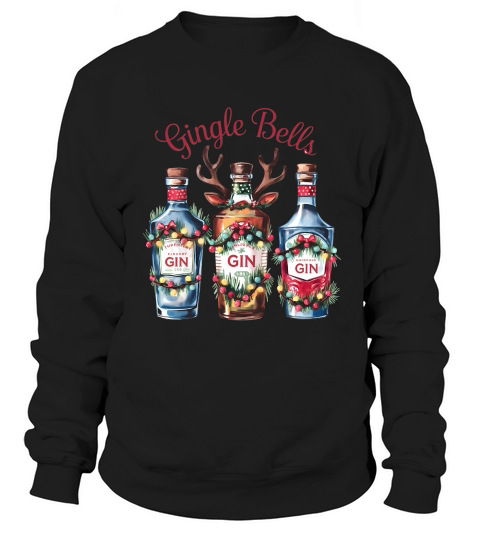 Gingle Bells Vintage Christmas 02 Sweatshirt Unisex