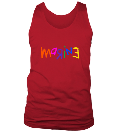 marine crayon  colorful art Tank Top Unisex
