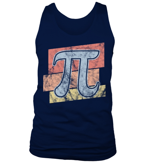 PI Day 2022 Math Lover Mathematics Retro Vintage Tank Top Unisex
