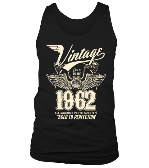 Vintage 1962 - 60 years old - 60th birthday gift Tank Top Unisex