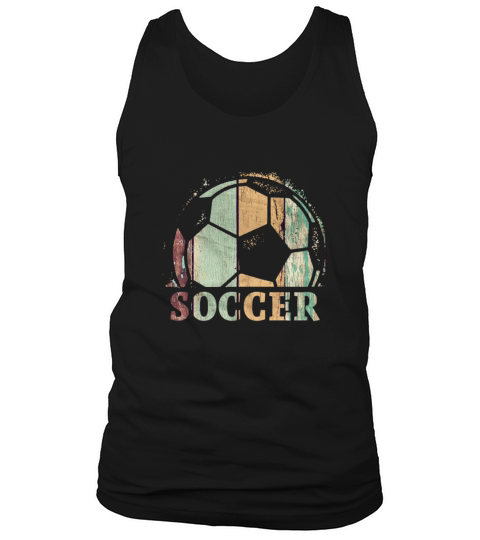 Vintage Soccer Player Futbol Coach design Tank Top Unisex