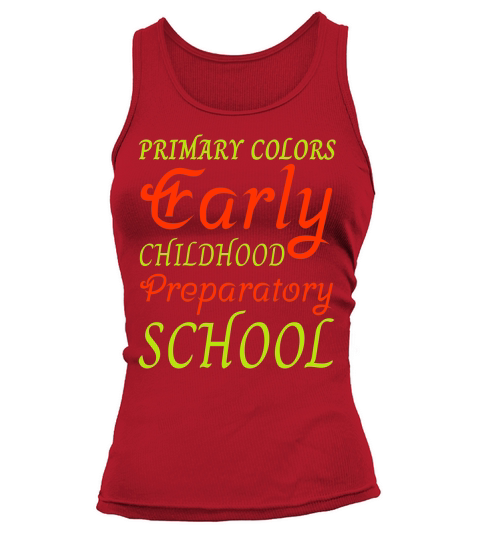 primary colors early [Converted] Tank top Woman