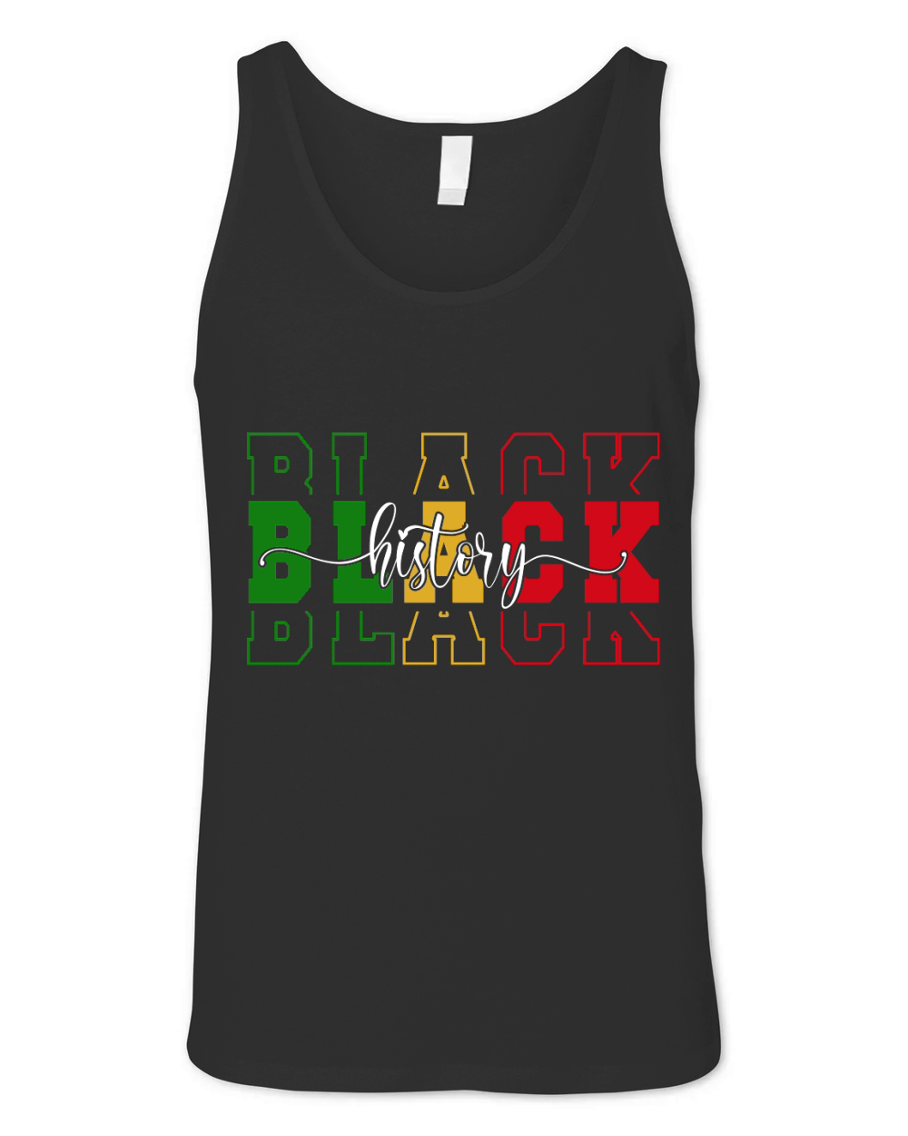 Black History  2 Unisex Jersey Tank