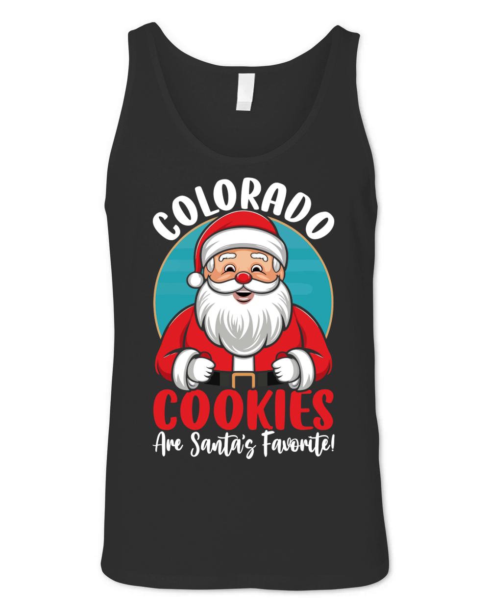 colorado cookies are santas favorite! Unisex Jersey Tank