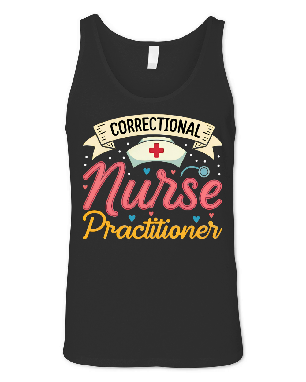 Correctional Nurse Practitioner Unisex Jersey Tank