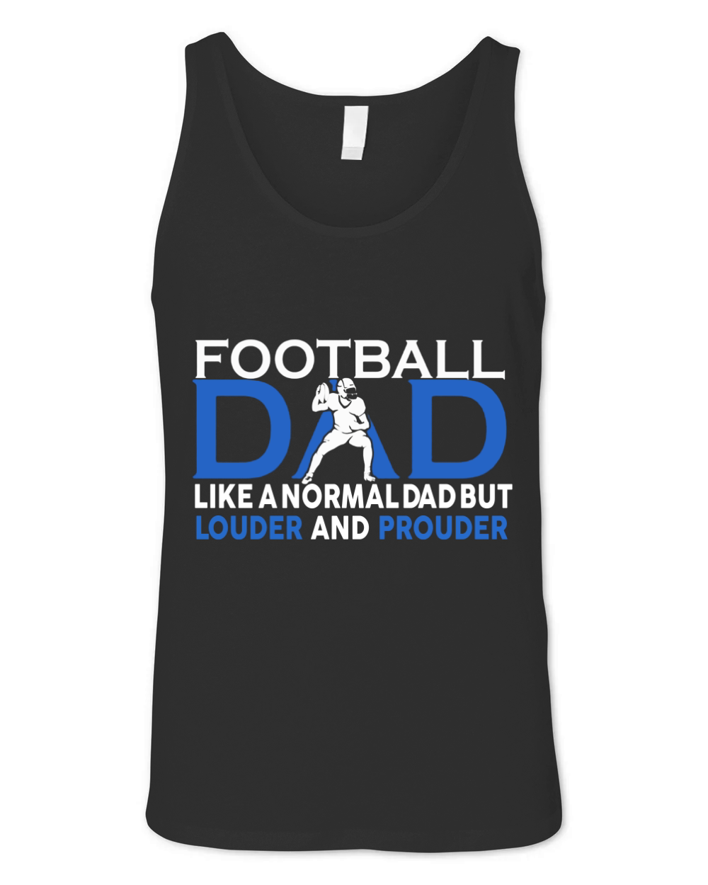 Football Dad Unisex Jersey Tank