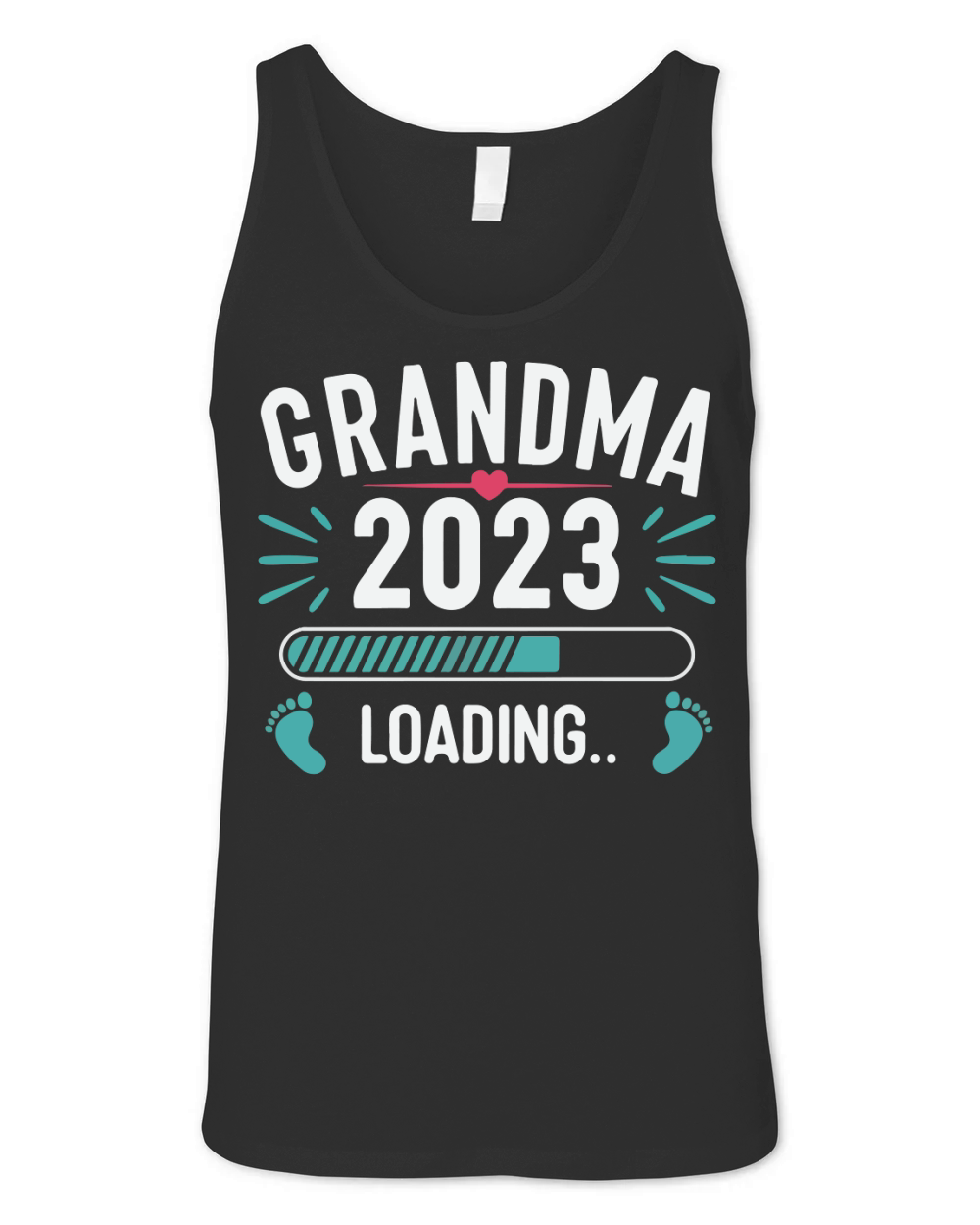Grandma 2023 loading Unisex Jersey Tank