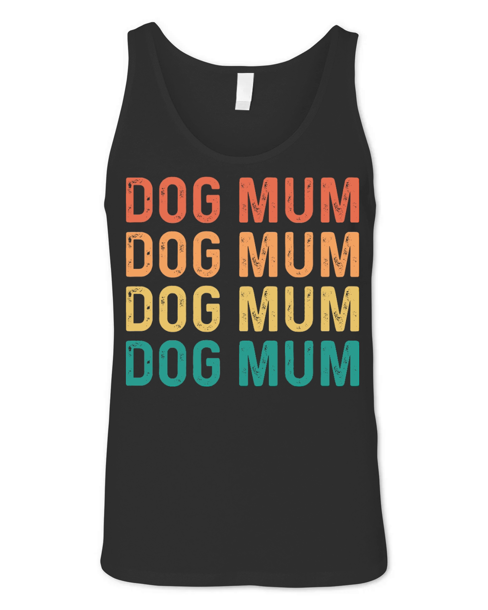 Mothers Day Dog Mum Unisex Jersey Tank