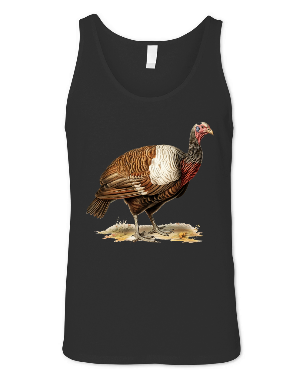 Thanksgiving Funny Turkey 12 Unisex Jersey Tank