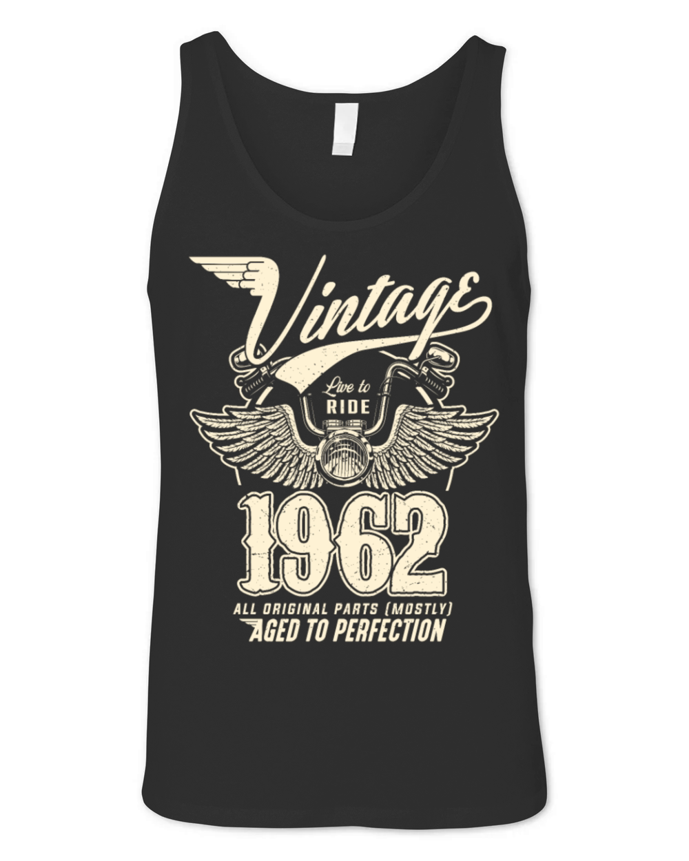 Vintage 1962 - 60 years old - 60th birthday gift Unisex Jersey Tank