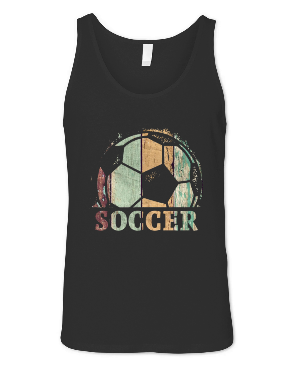 Vintage Soccer Player Futbol Coach design Unisex Jersey Tank