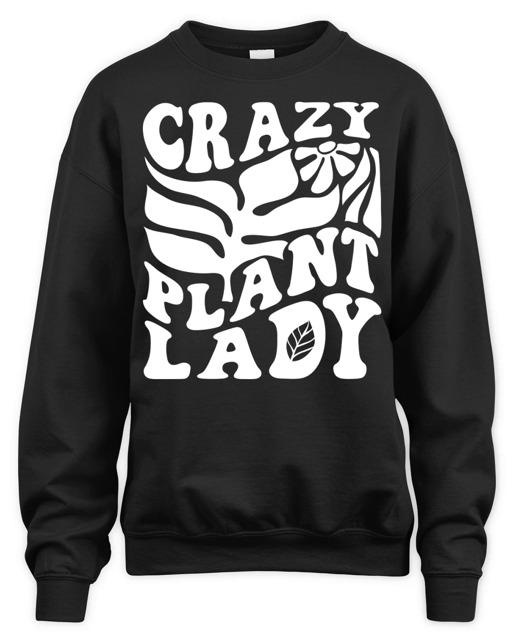 CRAZY PLANT LADY 03 Unisex Premium Crewneck Sweatshirt